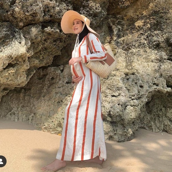 Mango linen blend dress bloggers fav - Picture 8 of 8